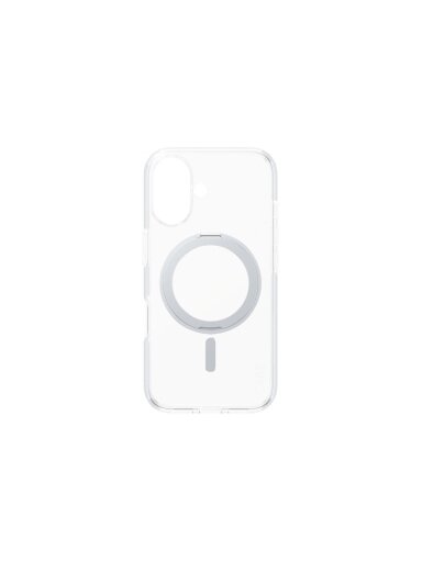 CARE Feature Case | Back cover | Apple | iPhone 16 | Recycled plastic | Silver | Kickstand & MagSafe