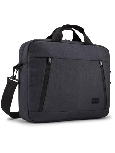 Case Logic Huxton | Fits up to size 14 " | Laptop attaché | Black | Shoulder strap Case Logic Huxton | Fits up to size 14 " | Laptop attaché | Black | Shoulder strap