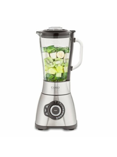 Caso | Blender | B1800 | Tabletop | 1800 W | Jar material Glass | Jar capacity 1.75 L | Ice crushing | Mini chopper | Stainless steel Caso | Blender | B1800 | Tabletop | 1800 W | Jar material Glass | Jar capacity 1.75 L | Ice crushing | Mini chopper | Stainless steel