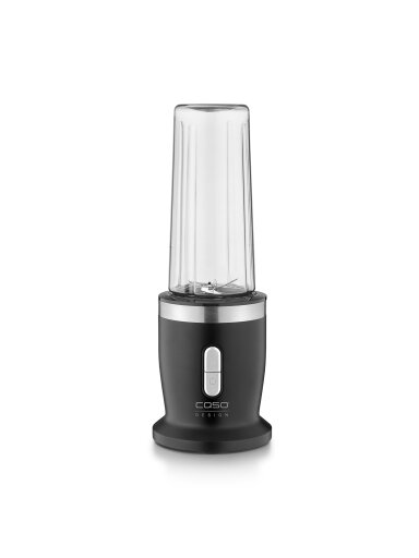 Caso Cordless Blender | Click & Blend | Tabletop | 240 W | Jar material Tritan | Jar capacity 0.5 L | Stainless steel/Matt Black Caso Cordless Blender | Click & Blend | Tabletop | 240 W | Jar material Tritan | Jar capacity 0.5 L | Stainless steel/Matt Black