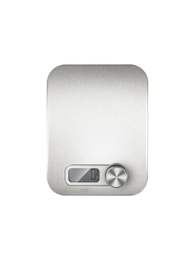Caso | Design kitchen scale | Maximum weight (capacity) 5 kg | Graduation 1 g | Display type Digital | Stainless Steel Caso | Design kitchen scale | Maximum weight (capacity) 5 kg | Graduation 1 g | Display type Digital | Stainless Steel