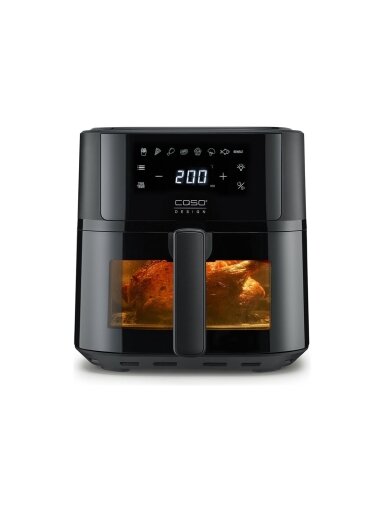 Caso Designer Air Fryer | AirFry 6.0 | Power 1700 W | Capacity 6 L | Black