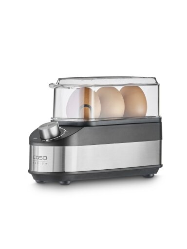 Caso | Egg Cooker | E3 | Black/Stainless Steel | 210 W