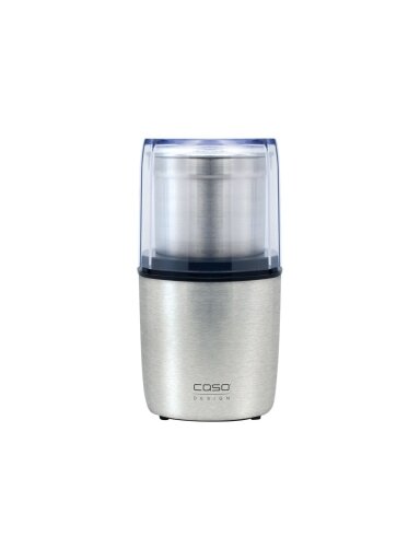 Caso | Electric coffee grinder | 1830 | 200 W W | Lid safety switch | Number of cups 8 pc(s) | Stainless steel Caso | Electric coffee grinder | 1830 | 200 W W | Lid safety switch | Number of cups 8 pc(s) | Stainless steel
