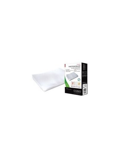 Caso | Foil bags | 01201 | 50 units | Dimensions (W x L) 16 x 23 cm | Ribbed
