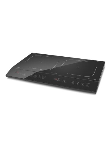 Caso | Free standing table hob | 02231 | Number of burners/cooking zones 2 | Sensor touch control | Black | Induction Caso | Free standing table hob | 02231 | Number of burners/cooking zones 2 | Sensor touch control | Black | Induction