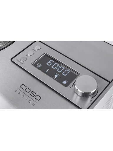 Caso | Ice Cream and Yogurt Maker | IceCreamer | Power 180 W | Capacity 2 L | Stainless steel