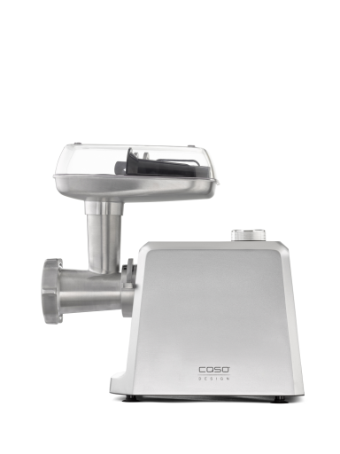 Caso | Meat Mincer | FW 2500 | Stainless Steel | 2500 W | Number of speeds 2 | Throughput (kg/min) 2.5 | 3 stainless steel cutting plates (3 mm, 5 mm and 8 mm), Sausage filler, Cookie attachment with 4 moulds, Stuffer Caso | Meat Mincer | FW 2500 | Stainless Steel | 2500 W | Number of speeds 2 | Throughput (kg/min) 2.5 | 3 stainless steel cutting plates (3 mm, 5 mm and 8 mm), Sausage filler, Cookie attachment with 4 moulds, Stuffer