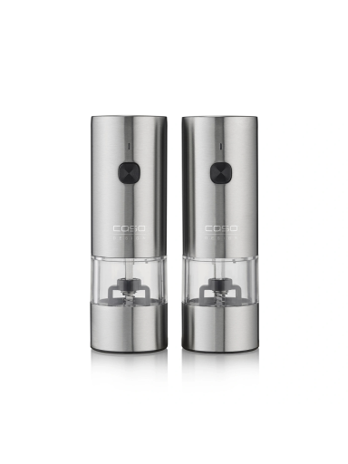 Caso Salt and Pepper Grinder | SpiceDuo | Electric | Housing material Stainless steel | Lithium Caso Salt and Pepper Grinder | SpiceDuo | Electric | Housing material Stainless steel | Lithium