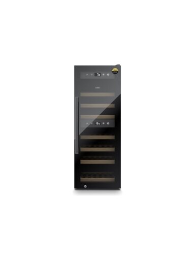 Caso | Smart Wine Cooler | WineExclusive 38 | Energy efficiency class G | Showcase | Free standing | Bottles capacity 38 bottles | Cooling type Compressor technology | Black Caso | Smart Wine Cooler | WineExclusive 38 | Energy efficiency class G | Showcase | Free standing | Bottles capacity 38 bottles | Cooling type Compressor technology | Black