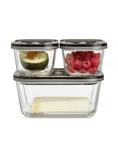Caso VacuBoxx Eco Set | Caso | VacuBoxx Eco Set | 1177 | 3 | Transparent Caso VacuBoxx Eco Set | Caso | VacuBoxx Eco Set | 1177 | 3 | Transparent