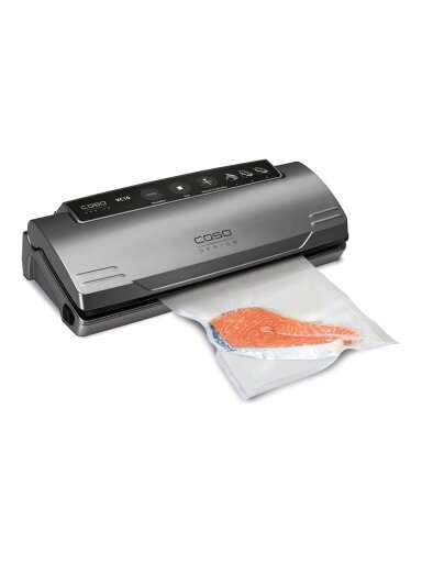 Caso | Vacuum sealer | VC 10 PlusEdition | Power 110 W | Temperature control | Black/Silver