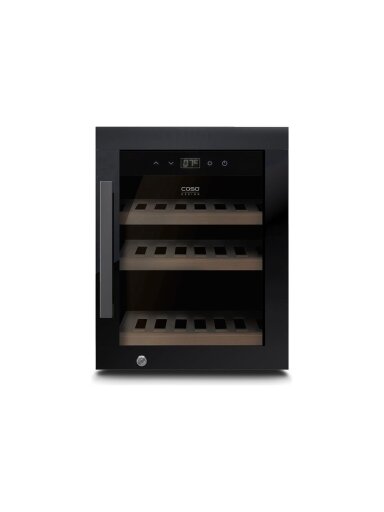 Caso | Wine Cooler | WineExclusive 12 | Energy efficiency class G | Bottles capacity 12 | Cooling type Compressor technology | Black