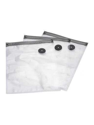 Caso | Zip bags | 01294 | 20 pcs | Dimensions (W x L) 26 x 35 cm Caso | Zip bags | 01294 | 20 pcs | Dimensions (W x L) 26 x 35 cm