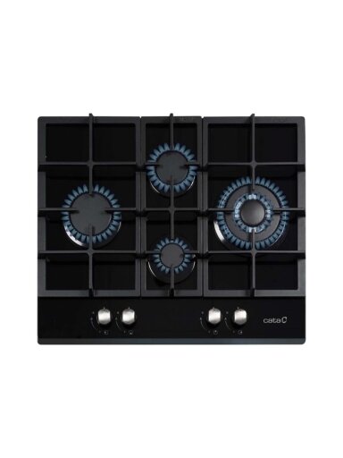 CATA | Hob | LCI 6031 B | Gas on glass | Number of burners/cooking zones 4 | Rotary knobs | Black CATA | Hob | LCI 6031 B | Gas on glass | Number of burners/cooking zones 4 | Rotary knobs | Black