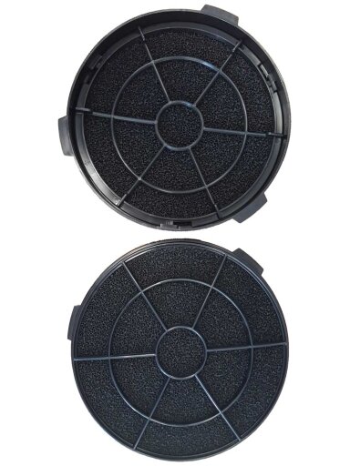 CATA | Hood accessory | Active Charcoal filter 02859398 | Active Charcoal filter | Quantity per pack 2 pcs | for FENIX/SIRIN/LEGEN/SYGMA/SELENA/GAMMA/GOYA/THALASSA/ATENEA/BETA/GC DUAL/GP/GL/GT PLUS, GCX