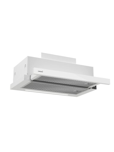 CATA Hood | CAMPANA TFH 6830 GWH | Telescopic | Energy efficiency class A+++ | Width 60 cm | 795 m³/h | Touch control | LED | White CATA Hood | CAMPANA TFH 6830 GWH | Telescopic | Energy efficiency class A+++ | Width 60 cm | 795 m³/h | Touch control | LED | White