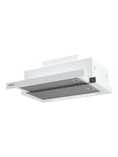 CATA Hood | CAMPANA TFH 6830 GWH | Telescopic | Energy efficiency class A+++ | Width 60 cm | 795 m³/h | Touch control | LED | White CATA Hood | CAMPANA TFH 6830 GWH | Telescopic | Energy efficiency class A+++ | Width 60 cm | 795 m³/h | Touch control | LED | White
