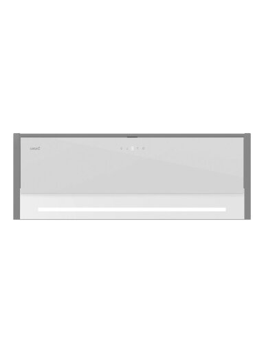 CATA | Hood | RENOVA PURE AIR MNV90 GWH | Canopy | Width 90 cm | Mechanical control | LED | Stainless steel CATA | Hood | RENOVA PURE AIR MNV90 GWH | Canopy | Width 90 cm | Mechanical control | LED | Stainless steel