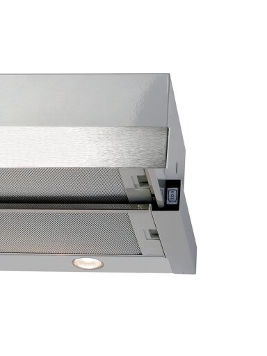 CATA | Hood | TF 2003 Duralum 600 | Telescopic | Energy efficiency class C | Width 60 cm | 390 m³/h | Mechanical control | LED | Stainless steel CATA | Hood | TF 2003 Duralum 600 | Telescopic | Energy efficiency class C | Width 60 cm | 390 m³/h | Mechanical control | LED | Stainless steel