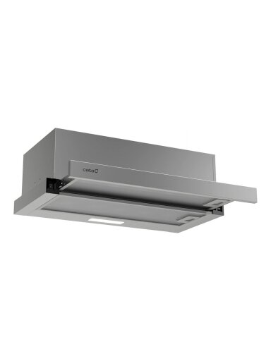CATA | Hood | TFB-5160 X | Telescopic | Energy efficiency class C | Width 59.5 cm | 300 m³/h | Mechanical | CSLED | Stainless steel CATA | Hood | TFB-5160 X | Telescopic | Energy efficiency class C | Width 59.5 cm | 300 m³/h | Mechanical | CSLED | Stainless steel
