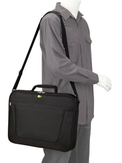Case Logic | VNCI217 | Fits up to size 17.3 " | Messenger - Briefcase | Black | Shoulder strap 10 Case Logic | VNCI217 | Fits up to size 17.3 " | Messenger - Briefcase | Black | Shoulder strap 10