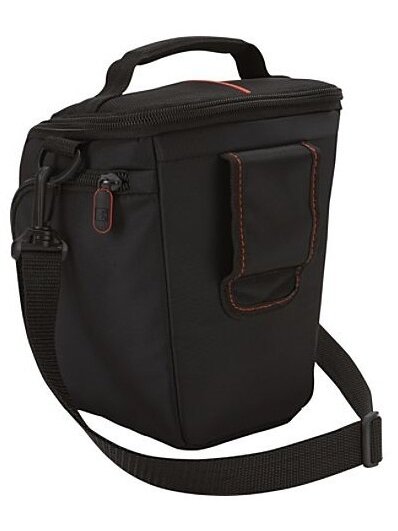 Case Logic | DCB-306 SLR Camera Bag | Black | * Designed to fit an SLR camera with standard zoom lens attached * Internal zippered pocket stores memory cards, filter or lens cloth * Side zippered pockets store an extra battery, cables, lens cap, or small 6 Case Logic | DCB-306 SLR Camera Bag | Black | * Designed to fit an SLR camera with standard zoom lens attached * Internal zippered pocket stores memory cards, filter or lens cloth * Side zippered pockets store an extra battery, cables, lens cap, or small 6