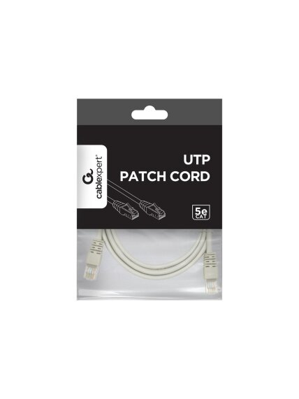 Cablexpert | CAT5e UTP Patch Cord | Gray 4 Cablexpert | CAT5e UTP Patch Cord | Gray 4