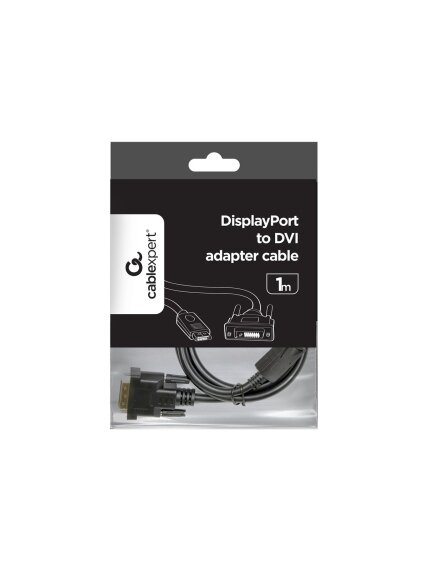 Cablexpert | DisplayPort adapter cable | DisplayPort | DVI | DP to DVI-D | 1 m 4