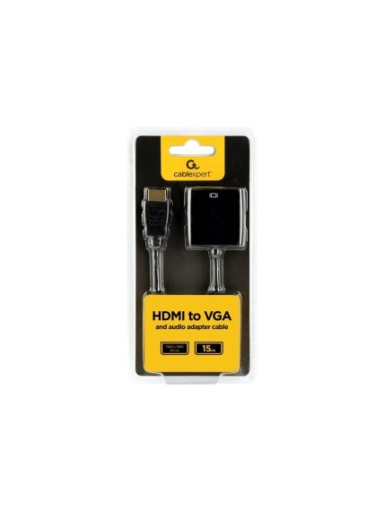 Cablexpert | HDMI to VGA and audio adapter cable 3