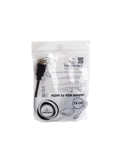 Cablexpert | HDMI to VGA and audio adapter cable 4