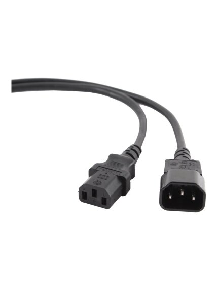 Cablexpert | PC-189 | Black C14 coupler | C14 coupler 2 Cablexpert | PC-189 | Black C14 coupler | C14 coupler 2