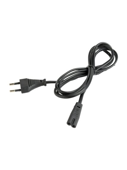 Cablexpert | Power cord (C7), VDE approved | PC-184-075-1.8M | Black | CEE 7/16 to C7 1
