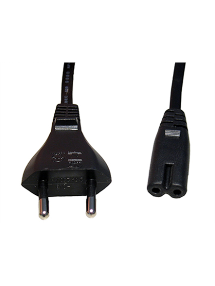Cablexpert | Power cord (C7), VDE approved | PC-184-075-1.8M | Black | CEE 7/16 to C7