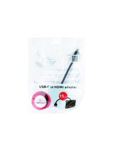 Cablexpert USB-C to HDMI adapter, Black | Cablexpert 2 Cablexpert USB-C to HDMI adapter, Black | Cablexpert 2