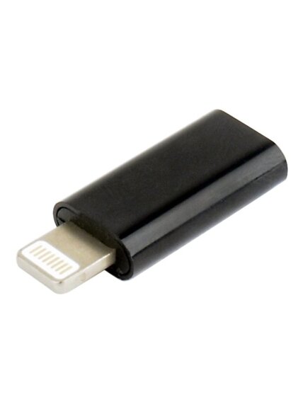 Cablexpert | USB Type-C adapter (CF/8pin M), Black 1 Cablexpert | USB Type-C adapter (CF/8pin M), Black 1