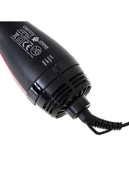 Camry | Hair styler | CR 2025 | Warranty 24 month(s) | Number of heating levels 3 | 1200 W | Black/Pink 4