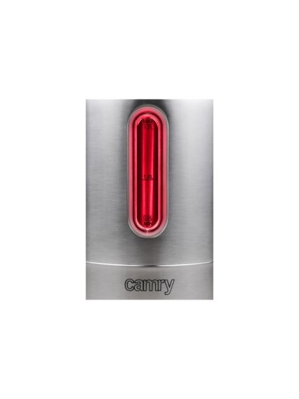 Camry | Kettle | CR 1253 | With electronic control | 2200 W | 1.7 L | Stainless steel | 360° rotational base | Stainless steel 12 Camry | Kettle | CR 1253 | With electronic control | 2200 W | 1.7 L | Stainless steel | 360° rotational base | Stainless steel 12