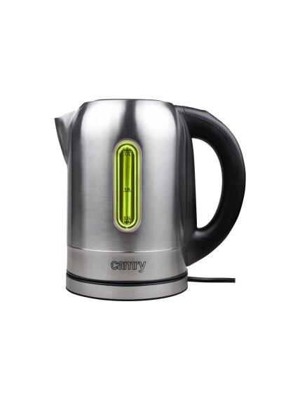 Camry | Kettle | CR 1253 | With electronic control | 2200 W | 1.7 L | Stainless steel | 360° rotational base | Stainless steel 5 Camry | Kettle | CR 1253 | With electronic control | 2200 W | 1.7 L | Stainless steel | 360° rotational base | Stainless steel 5