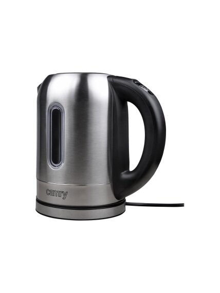 Camry | Kettle | CR 1253 | With electronic control | 2200 W | 1.7 L | Stainless steel | 360° rotational base | Stainless steel