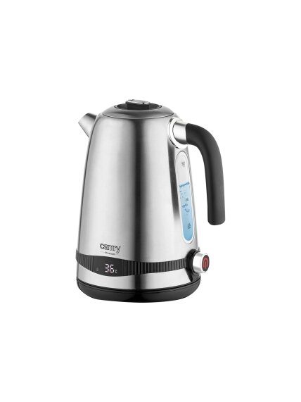 Camry | Kettle | CR 1291 | Electric | 2200 W | 1.7 L | Stainless steel | 360° rotational base | Stainless steel 1