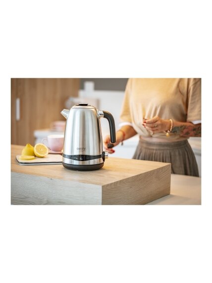 Camry | Kettle | CR 1291 | Electric | 2200 W | 1.7 L | Stainless steel | 360° rotational base | Stainless steel 7