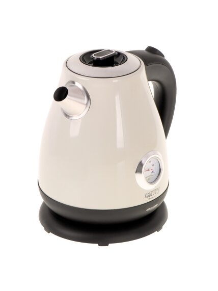 Camry | Kettle with a thermometer | CR 1344 | Electric | 2200 W | 1.7 L | Stainless steel | 360° rotational base | Cream 1