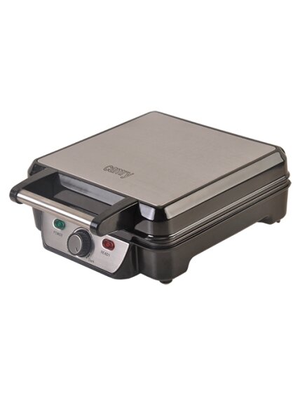 Camry | Waffle maker | CR 3025 | 1150 W | Number of pastry 4 | Belgium | Black/Stainless steel 7 Camry | Waffle maker | CR 3025 | 1150 W | Number of pastry 4 | Belgium | Black/Stainless steel 7