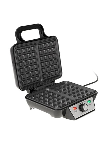 Camry | Waffle Maker | CR 3046 | 1600 W | Number of pastry 2 | Belgium | Black/Stainless Steel 2