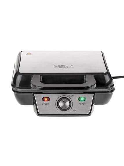 Camry | Waffle Maker | CR 3046 | 1600 W | Number of pastry 2 | Belgium | Black/Stainless Steel 3