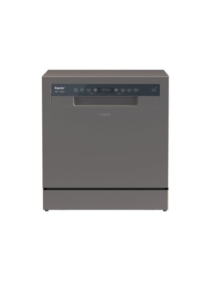 Candy Dishwasher | CP 8F9FFA | Free standing | Width 55 cm | Number of place settings 8 | Number of programs 8 | Energy efficiency class F | Display | Antracite Candy Dishwasher | CP 8F9FFA | Free standing | Width 55 cm | Number of place settings 8 | Number of programs 8 | Energy efficiency class F | Display | Antracite