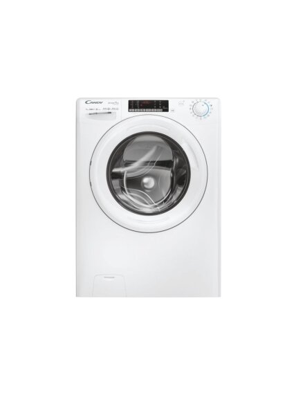 Candy Washing machine | CO4 374TWM6/1-S | Energy efficiency class A | Front loading | Washing capacity 7 kg | 1300 RPM | Depth 45.4 cm | Width 60 cm | Display | 4-digit | Direct drive | Wi-Fi | White Candy Washing machine | CO4 374TWM6/1-S | Energy efficiency class A | Front loading | Washing capacity 7 kg | 1300 RPM | Depth 45.4 cm | Width 60 cm | Display | 4-digit | Direct drive | Wi-Fi | White