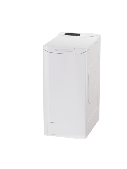 Candy Washing Machine | TCA063D3-S | Energy efficiency class C | Top loading | Washing capacity 6 kg | 1000 RPM | Depth 60 cm | Width 41 cm | Display | Digit | White 1 Candy Washing Machine | TCA063D3-S | Energy efficiency class C | Top loading | Washing capacity 6 kg | 1000 RPM | Depth 60 cm | Width 41 cm | Display | Digit | White 1