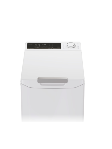 Candy Washing Machine | TCA284TM5-S | Energy efficiency class A | Top loading | Washing capacity 8 kg | 1200 RPM | Depth 60 cm | Width 41 cm | Display | Digit | White 4 Candy Washing Machine | TCA284TM5-S | Energy efficiency class A | Top loading | Washing capacity 8 kg | 1200 RPM | Depth 60 cm | Width 41 cm | Display | Digit | White 4